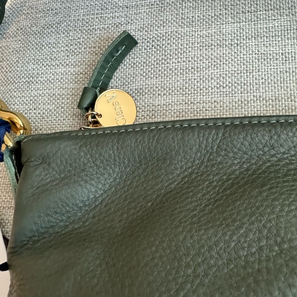 NWT Clare V Moyen Messenger Green - Picture 6 of 16